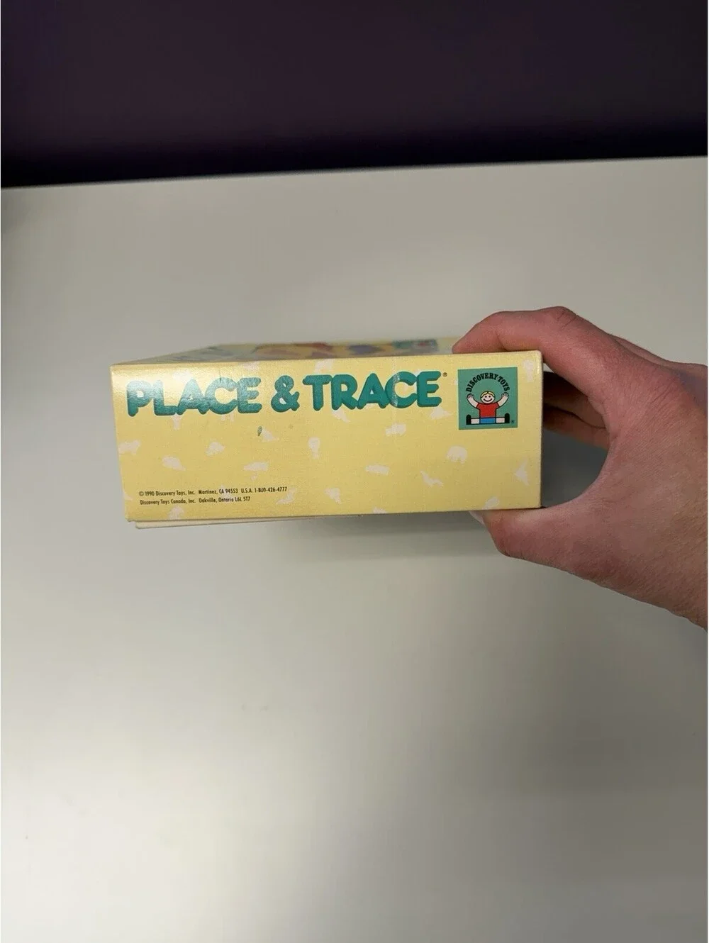 Vintage Place & Trace Puzzle Stencil Set Discovery Toys Complete 1980s/1990s